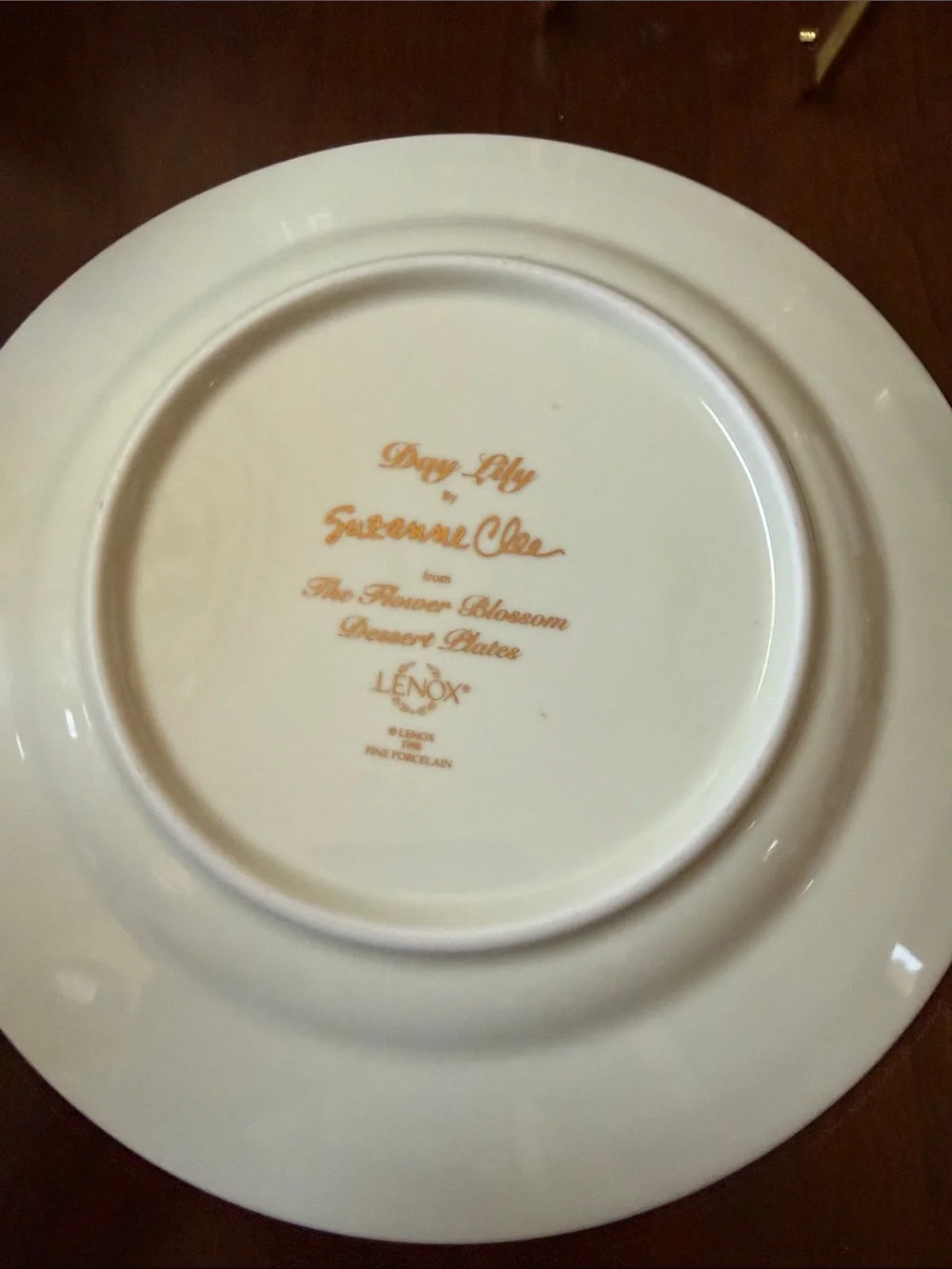 Lenox porcelain dessert